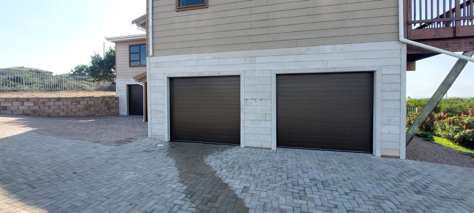 Double Garage Door - Sea View Property