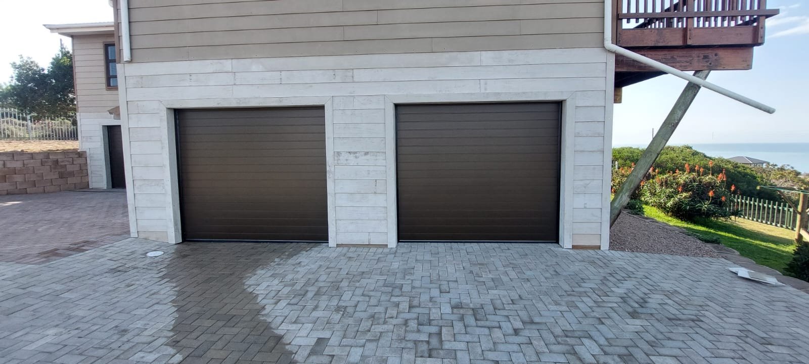 Double Garage Door - Coastal Property